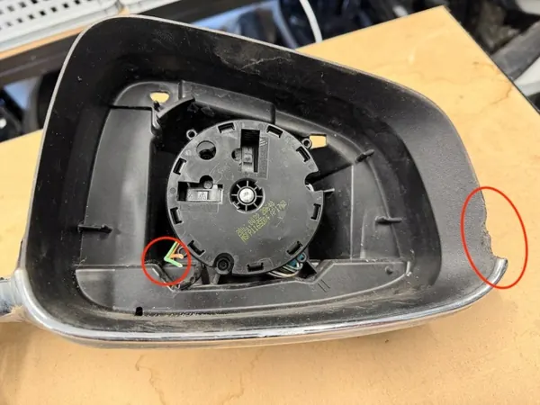 Espelho direito Tesla Model X OEM 1035183-00-I 13 pinos image 6