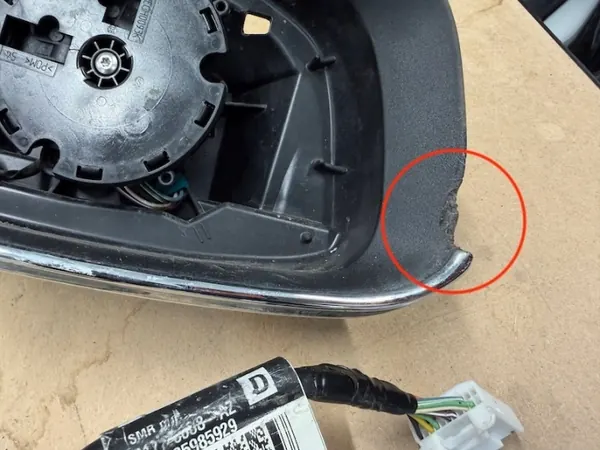 Espelho direito Tesla Model X OEM 1035183-00-I 13 pinos image 7