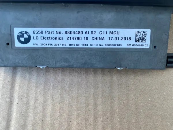 Écran de navigation OEM 8804480 pour BMW 7 G11 G12 image 10