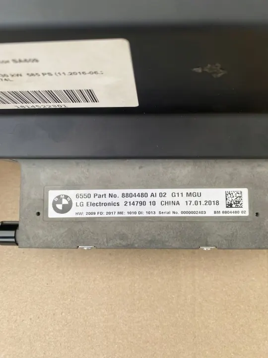 Écran de navigation OEM 8804480 pour BMW 7 G11 G12 image 5