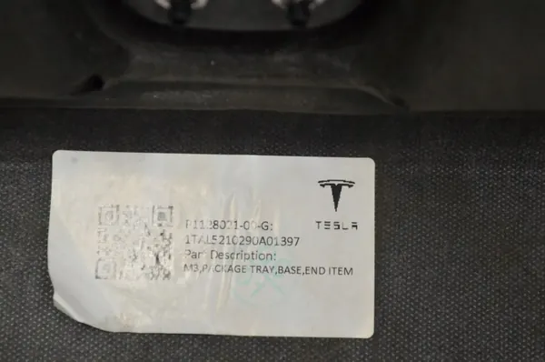 Prateleira de porta-malas Tesla Model 3 OEM 1128021 - Usado image 5