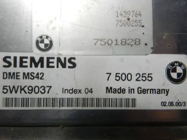 Motorstyrningsenhet BMW 3 E46 2.8i 328i 5WK9037 image 8