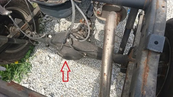 MITSUBISHI L 200 FULLBACK 15-24 Differential 3541A223 image 7