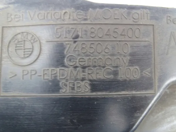 Front Left Right Wheel Arch Cover BMW E93 E92 M-Package image 3