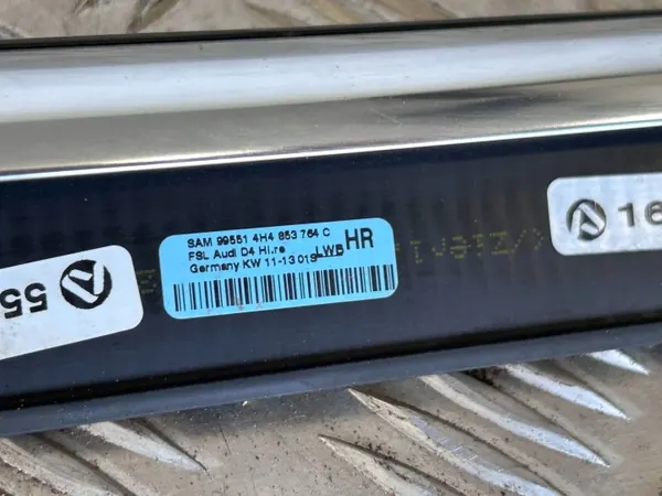 Junta ventana puerta trasera OEM 4H4853764C Audi A8 image 10