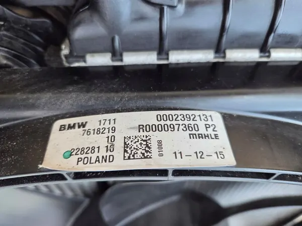 Conjunto de Radiadores de Refrigeración BMW 1 F40 M135i 2 F44 M235i X2 F39 M35iX image 7