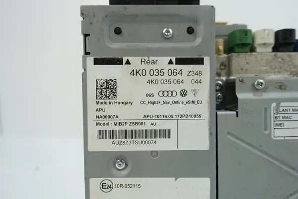 Módulo Navegación Audi MIB2 OEM 4K0035064 image 6