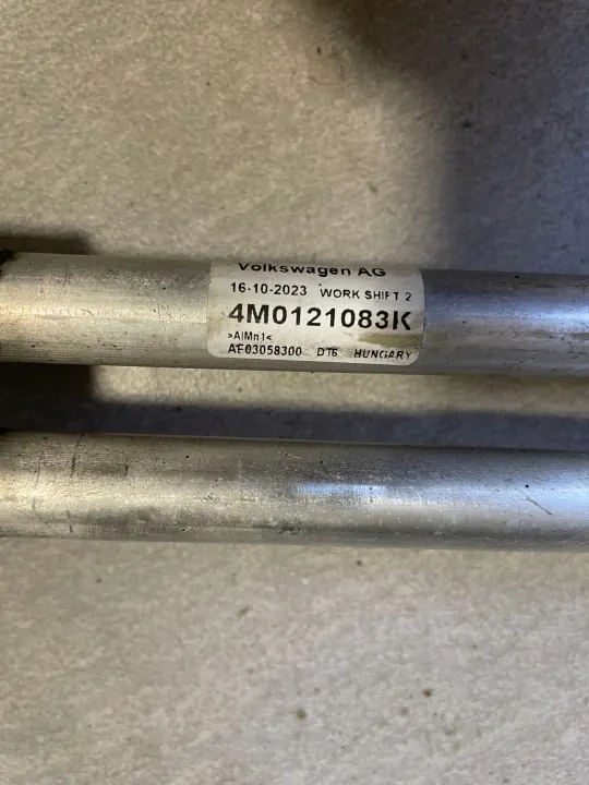 Koelslangen OEM 4M0121083K 9Y0122909B voor Porsche Cayenne image 3