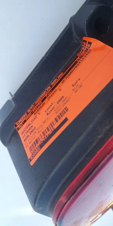 Luz trasera izquierda PSA original Berlingo Partner 6350EE image 4