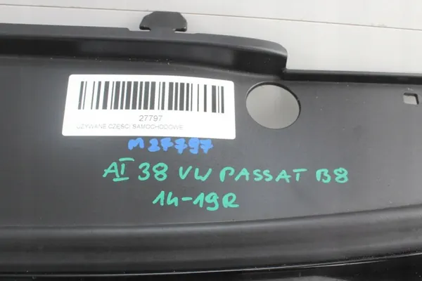 Puskurin ritilä OEM 375483175 VW Passat B8 2014-2019 image 3