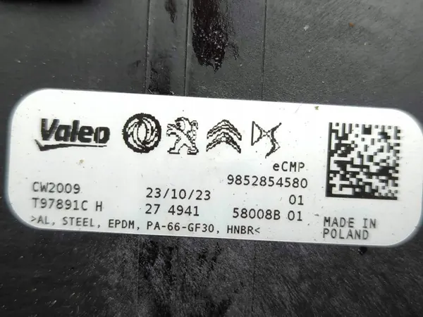 Citroen C4 III e-C4 2024 Déshydrateur A/C image 10