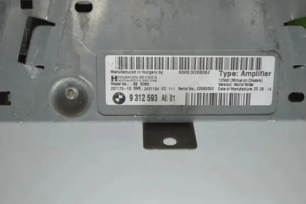 Gebruikte BMW versterker OEM 65129226721 5 Serie image 6