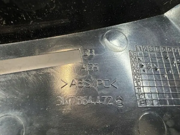 Pieza de acabado Bentley OE OEM 3W7864472B - Usado image 3