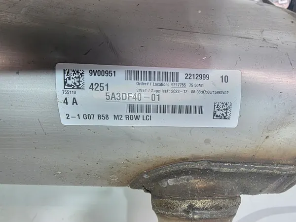 BMW OE 5A3DF40 Achter Demper voor X5/X6 image 5