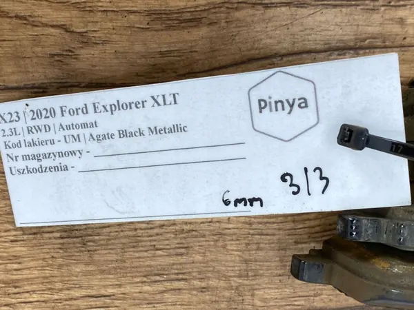 Jeu disques et plaquettes arrière Ford OE L1MC2A315A image 10