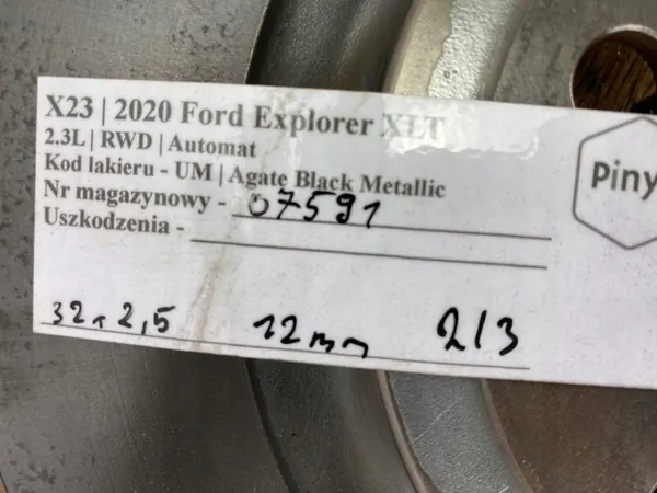 Jeu disques et plaquettes arrière Ford OE L1MC2A315A image 9