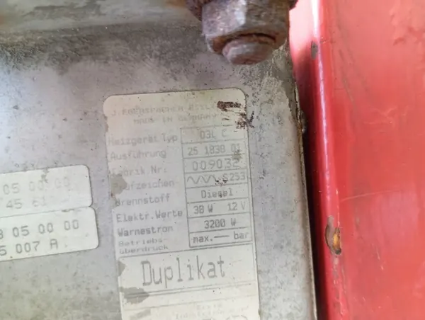Chauffage Eberspaecher D3LC Compact OEM 251980 12V image 6