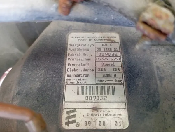 Chauffage Eberspaecher D3LC Compact OEM 251980 12V image 7