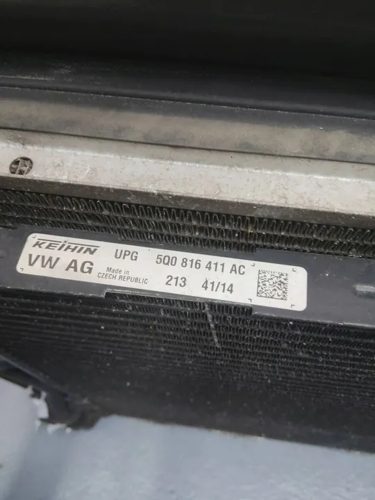 Radiador completo Audi A3 S3 8V 5Q0816411AC image 9