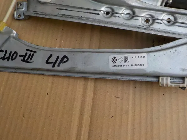 Motor de elevação de vidro dianteiro esquerdo Renault Clio III 2010 image 2