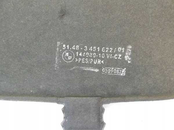 Aislamiento capó BMW X3 E83 OEM 3451622 image 3