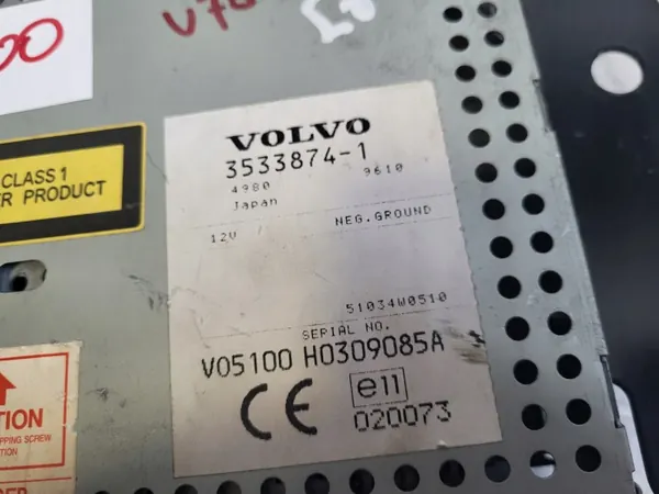 Volvo GPS Navigation Tuner OEM 8673100-1 image 5