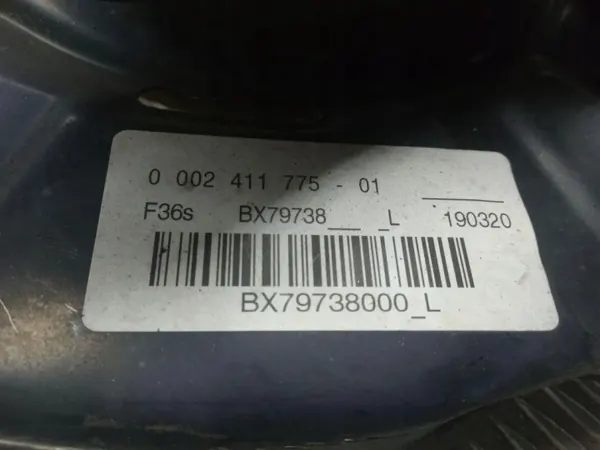 Vasen takaohjaussauva OEM 6792247 BMW 4 Cabriolle image 4