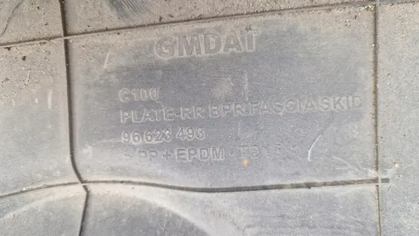 Spoiler Paraurti Posteriore Chevrolet Captiva OEM 96623493 image 3