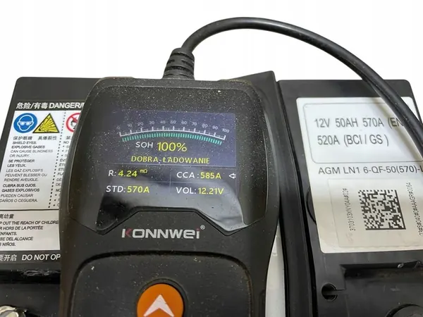 AGM Start-Stop Accu 12V 50Ah 570A MINI 2023 OEM image 6