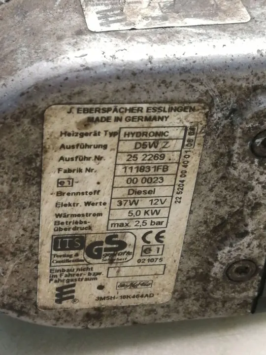 Pysäköintilämmitys Ford Focus C-MAX OEM 3M5H18K464AD image 4