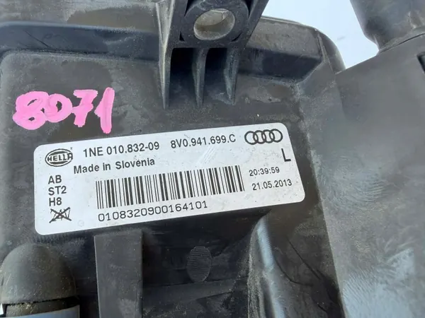 OEM 8V0941699C Halogenstrålkastarsticka Vänster Fram image 6
