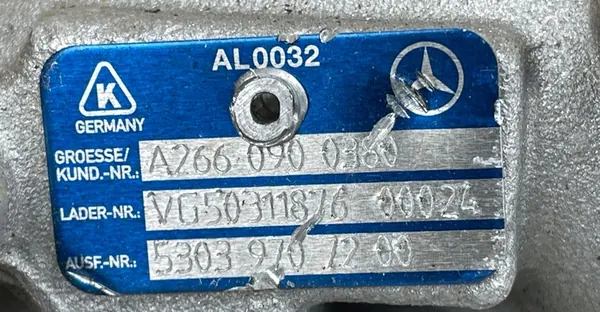 TURBINA MERCEDES 2.0 A2660900380 image 4