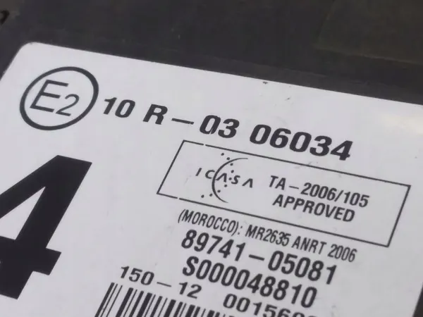 Låsstyrningsmodul OEM 89741-05081 för Toyota Avensis image 3