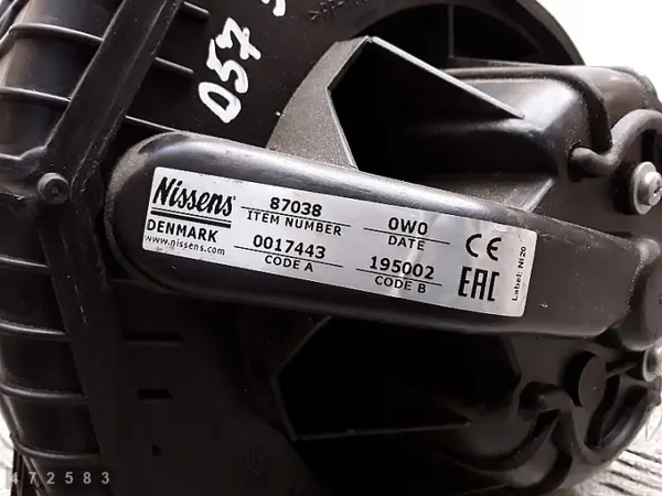 Verwarmingsventilatormotor OEM 0017443 87038 195002 image 3