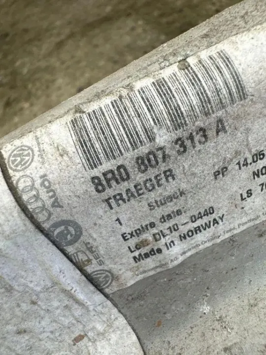 Achterbumperligger OEM 8R0807313A voor Audi Q5 8R image 3