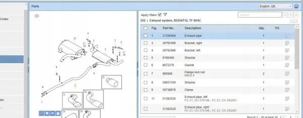Schalldämpfer Volvo S60 II OEM 31392528 - Gebraucht image 7