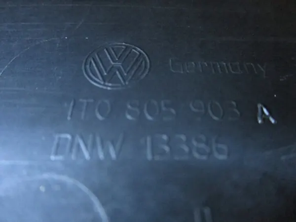 Framstötfångar Spoiler VW Touran 03-06 Caddy III 03-10 image 9