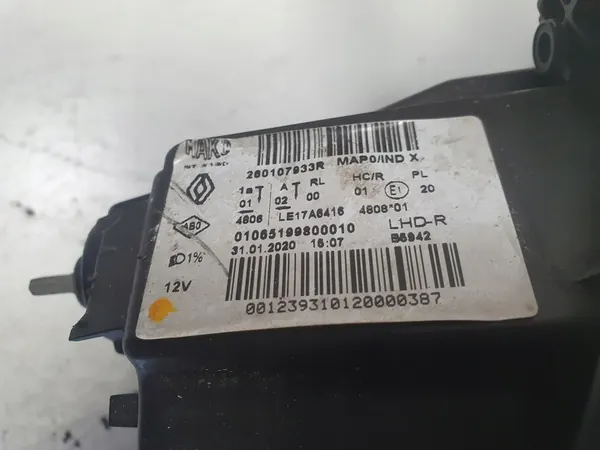 Oikea etuvalaisin Renault Clio V FULL LED 260107933R image 2