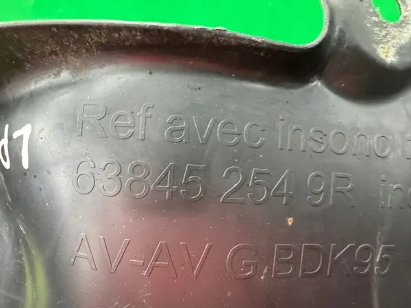 Aile avant gauche OEM 638430101R pour Renault Megane 3 image 6