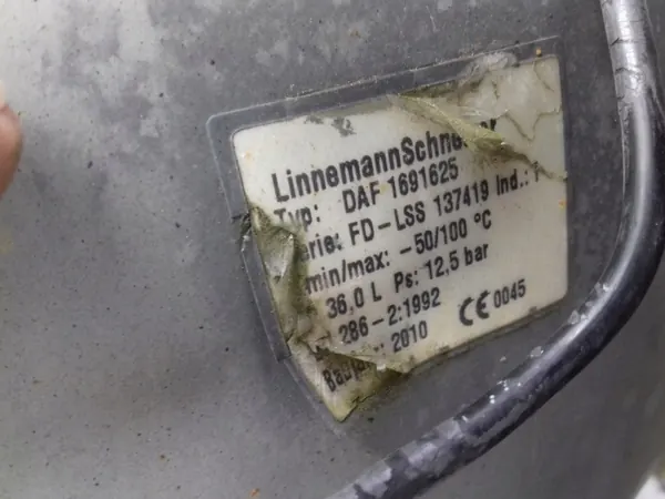 Luchttank DAF XF 105/106 CF - OEM Butla powietrza image 5