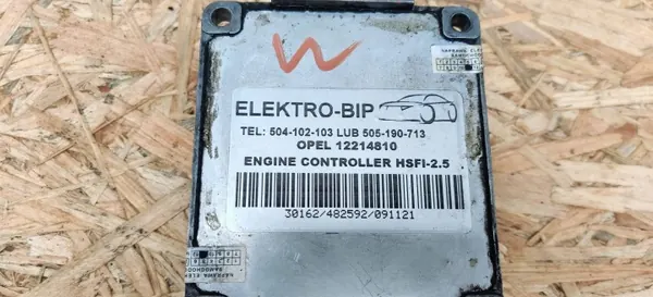 Opel Astra G 2003 Styrenhet OEM 504102103 - Begagnad image 3