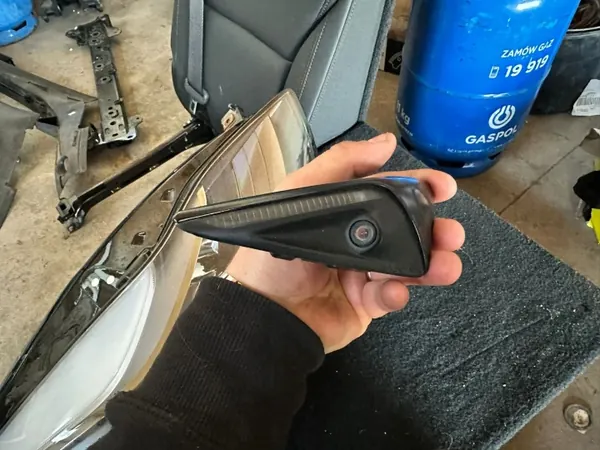 Commutateur clignotant Tesla Y avec caméra 1495865-20-C image 2