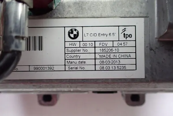 OEM 9262753 Fabriks-CD-radio med läsare BMW 3 F30 image 5