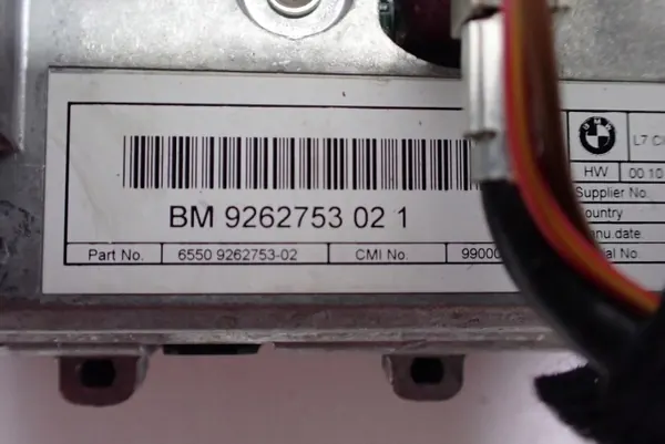 OEM 9262753 Fabriks-CD-radio med läsare BMW 3 F30 image 6
