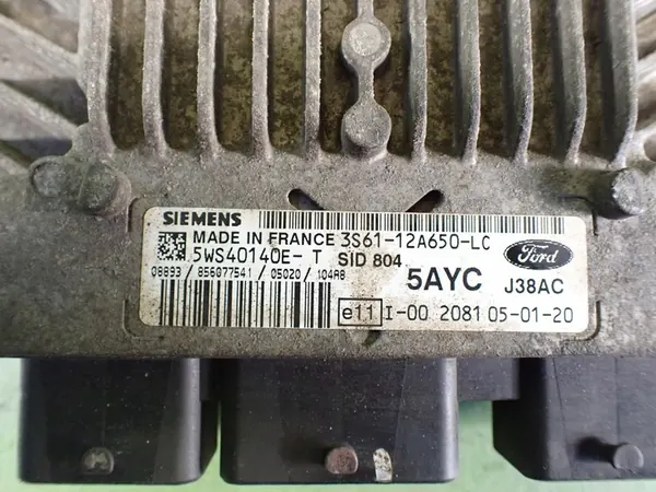 Unité de contrôle moteur FORD FIESTA MK6 1.4 TDCI 2005 image 2