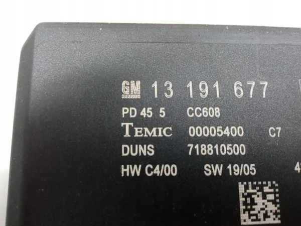 Módulo Confort OEM 13191677 para Opel Zafira II image 3
