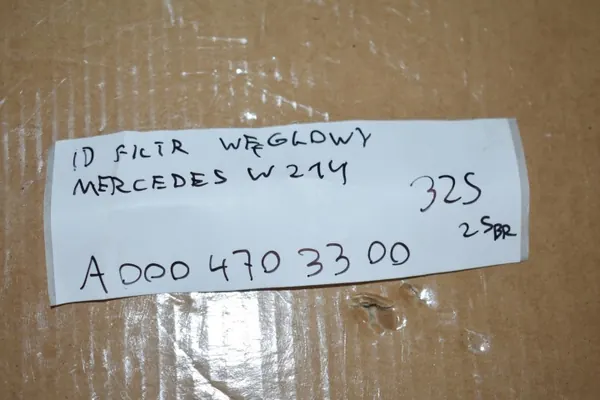 Filtre à charbon OEM A0004703300 555 Mercedes W214 image 5