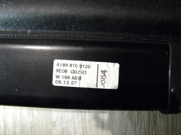 Bagagerull OEM A169 W169 1698100120 Svart image 8