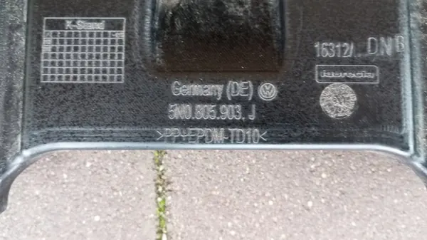 VW Tiguan I Lift Framskärmsspoiler 2012-2016 OEM image 7