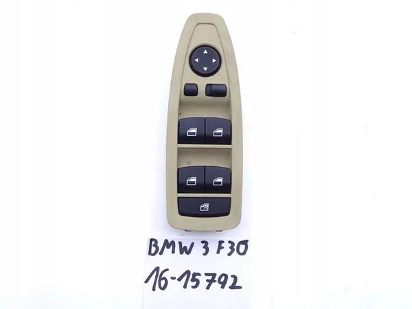 BMW 3 F30 F31 11-18 Linker Voor Schakelpaneel Beige OEM image 6